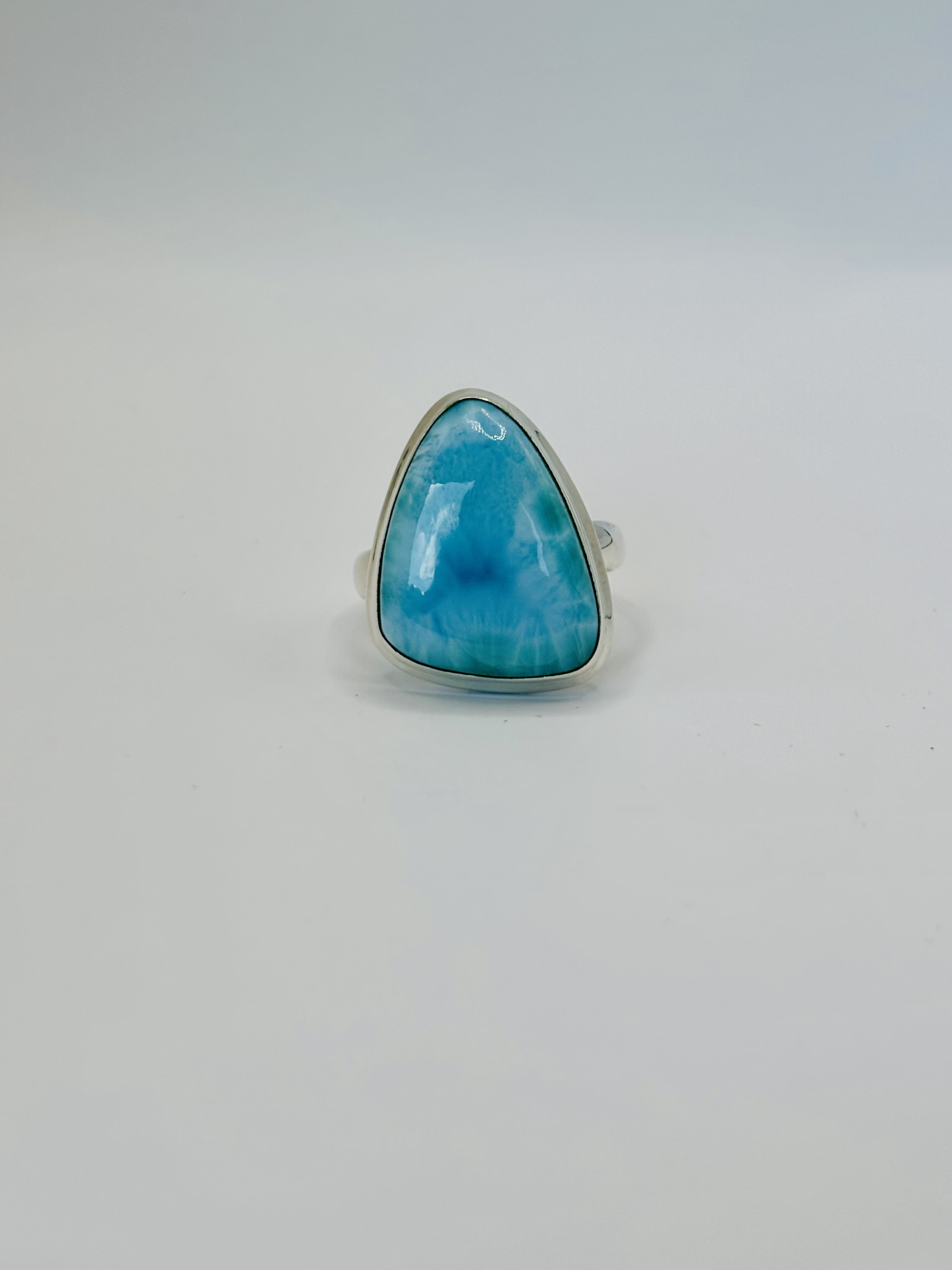 Larimar Bezel Ring