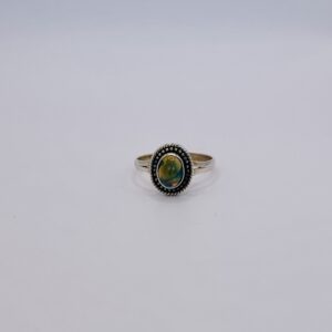Oval Ethiopian Opal Ring
