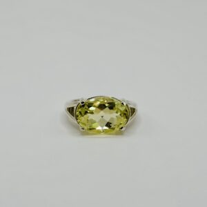 Lemon Quartz Ring